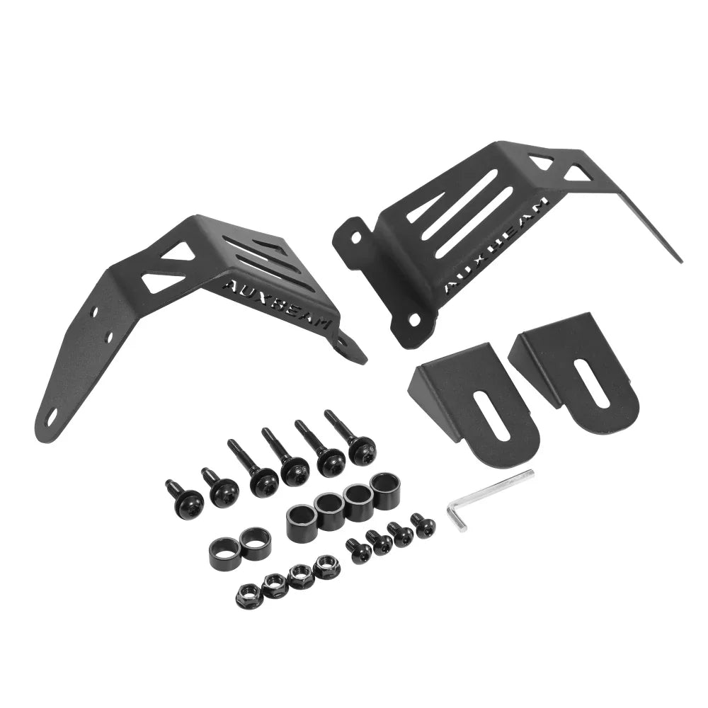 (2pcs/set) Dual A-Pillar Pods Light Mount Brackets for Jeep Wrangler JL 2018-2025 — Auxbeam product