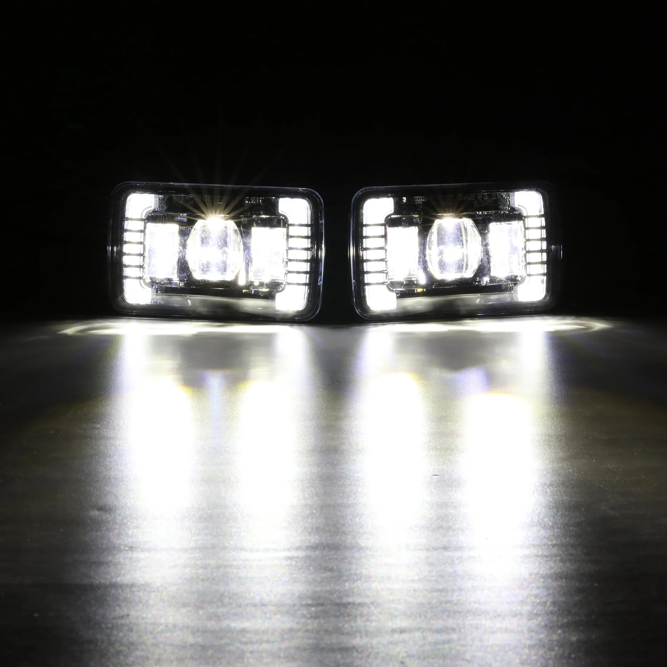 LED Fog Lights 72W Brighter with DRL for Ford F150 2015-2020/ F250 F350 2017-2018 — Auxbeam product