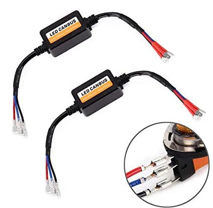 H15 C10-MODEL Anti Flicker Led Conversion Kit Error Free Wiring Harness Adapter — Auxbeam product