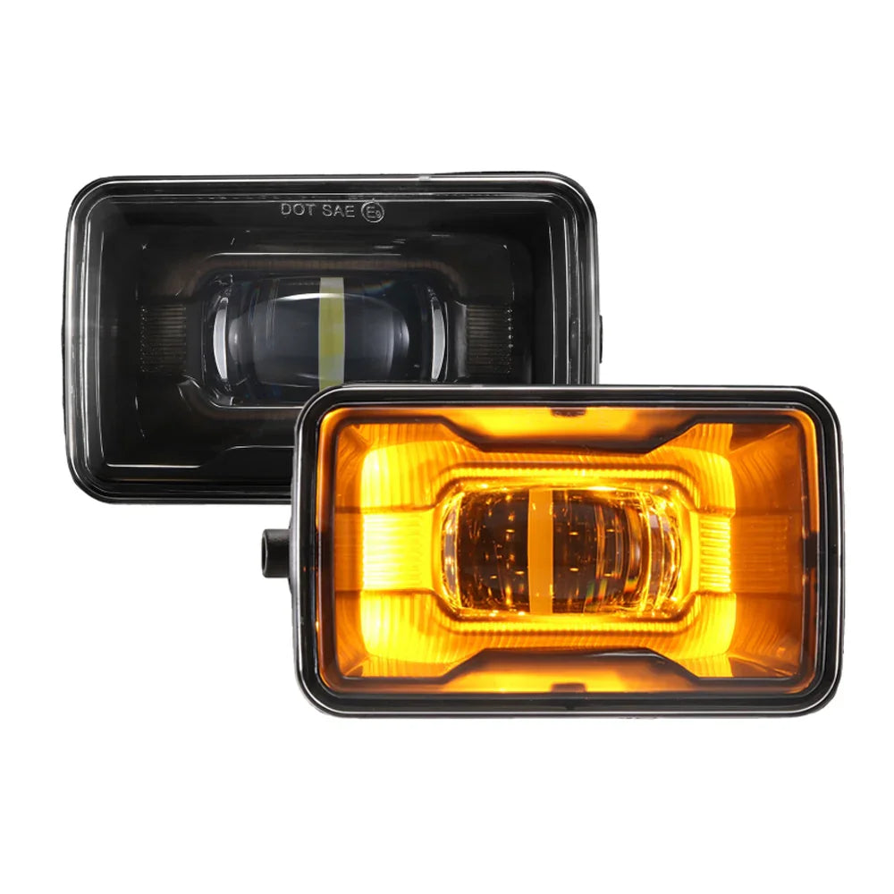 (2pcs/set) 48W LED Fog Lights with DRL/ Turn Signal for Ford F150 2015-2020 — Auxbeam product