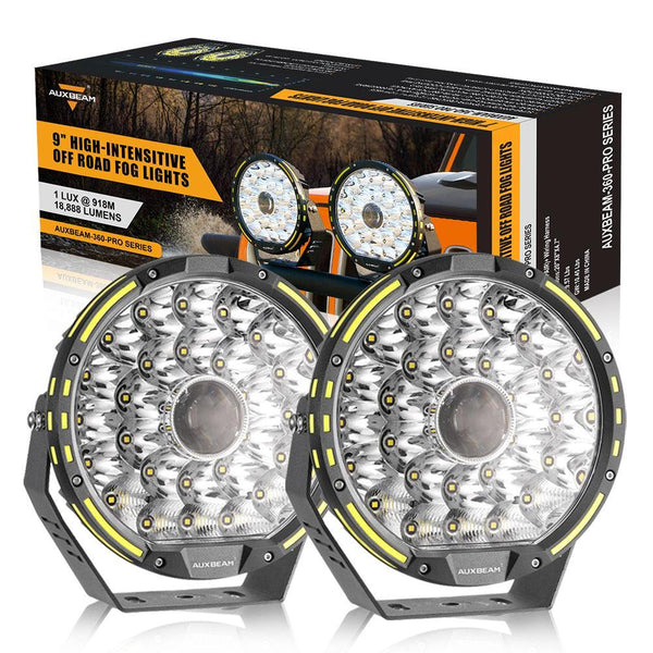 360-PRO Series | 9 Inch 270W 37776LM Offroad LED Driving Lights — Auxbeam product