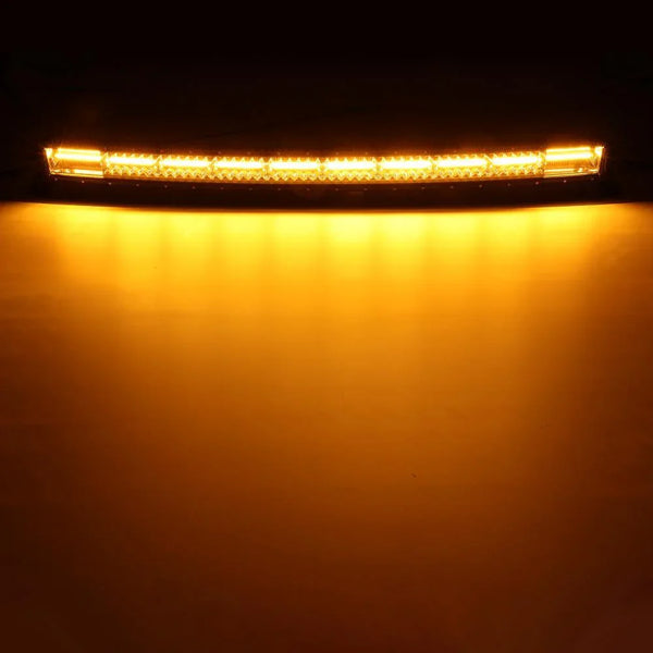 6 Modes Series 42 Inch White&Amber Curved Off Road Led Light Bar — Auxbeam product
