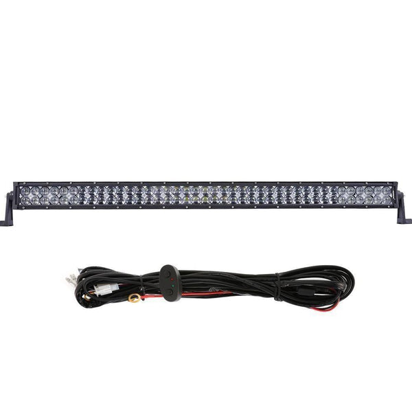42 inch 5D Series Straight/Curved Combo Beam Double Row LED Light Bar for SUV ATV UTV Trucks Pickup Boat — Auxbeam product
