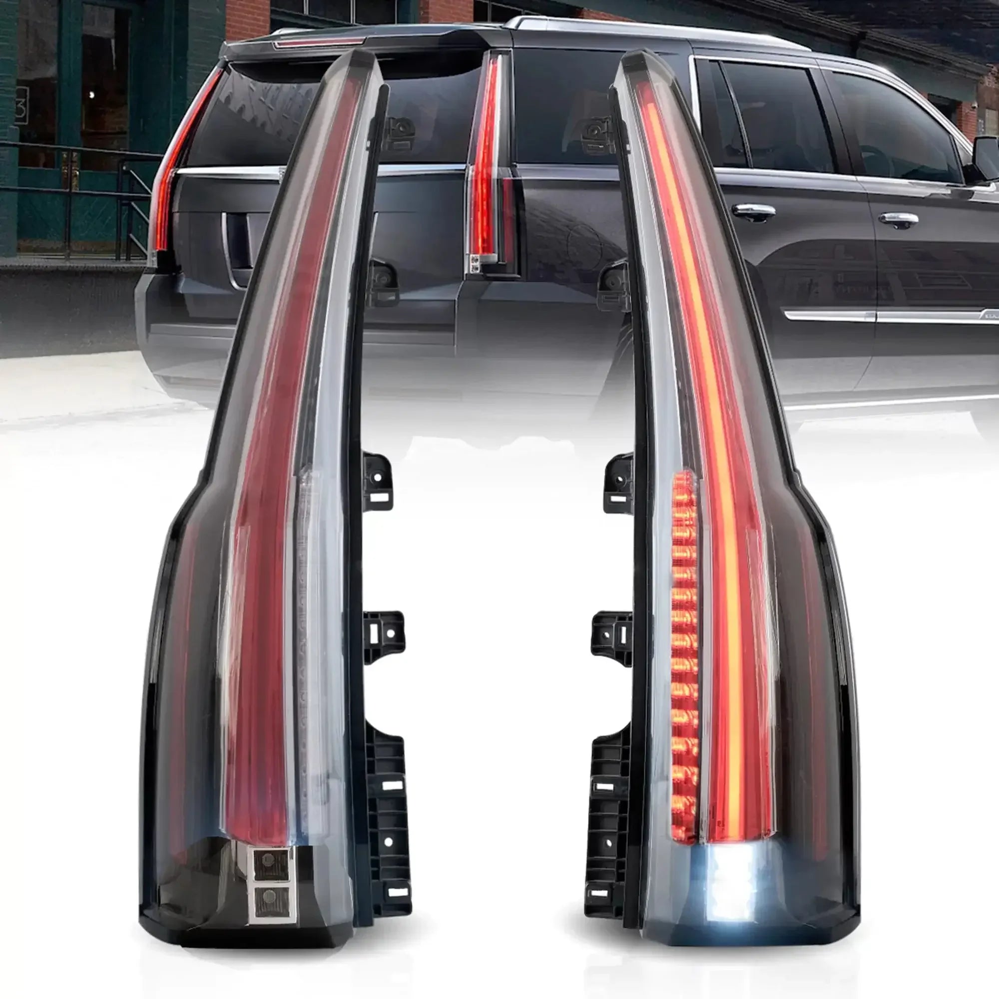 LED Tail Light Assembly With 2015-2020 Chevrolet Tahoe Suburban 4th Gen (K2UC) — Auxbeam product