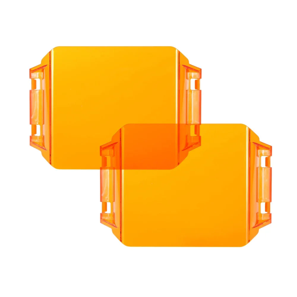 V-MAX Series 4/5/7 Inch LED Pod Lights Dark Amber Cover Light Shield Cover — Auxbeam product