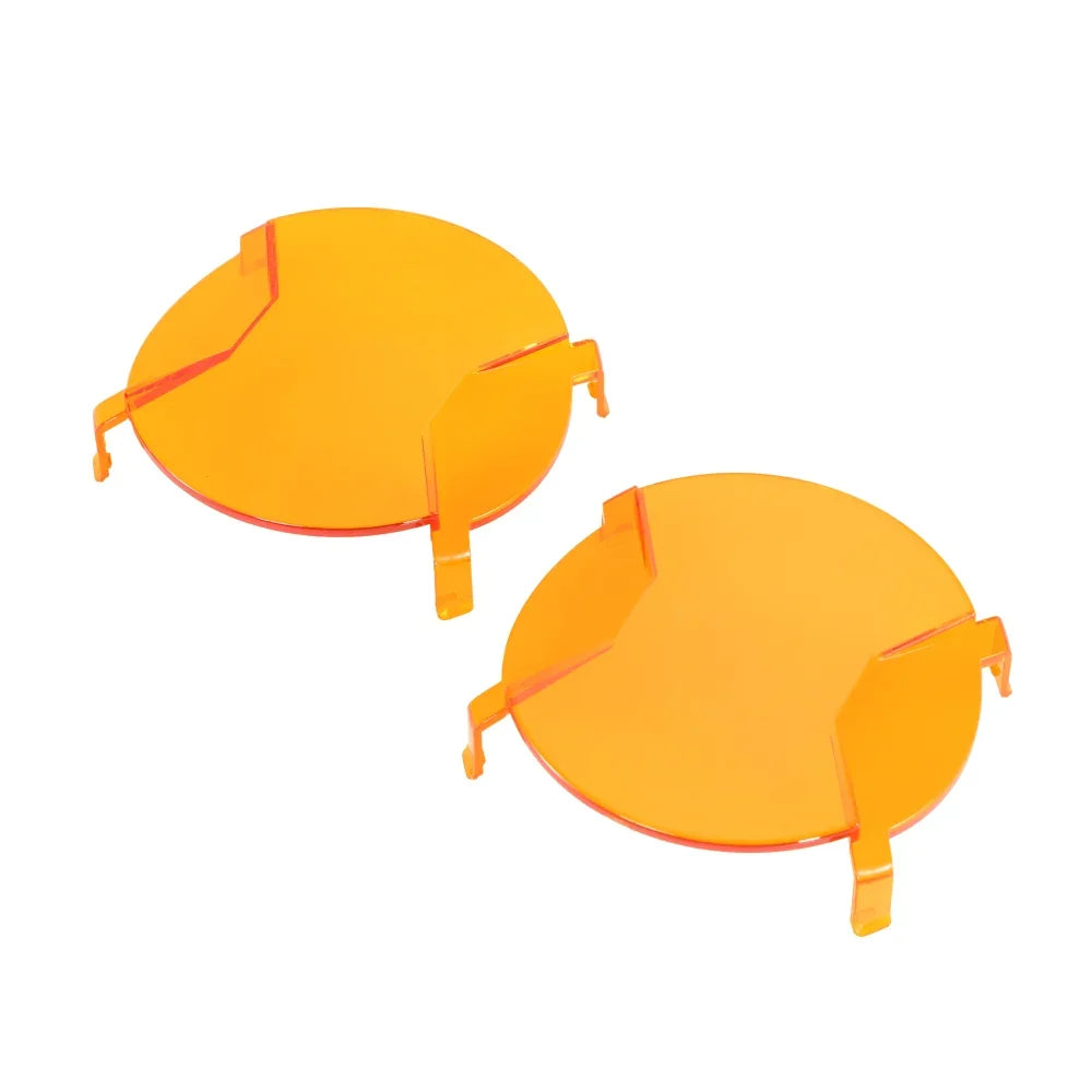 V-ULTRA Series 3/5/7/9 Inch LED Pod Lights Dark Amber Cover Light Shield Cover — Auxbeam product